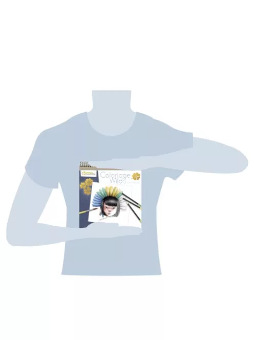 Avenue Mandarine Kreatív színezőfüzet Avenue Mandarine Wild 5 spirálos