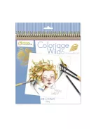 Avenue Mandarine Kreatív színezőfüzet Avenue Mandarine Wild 6 spirálos