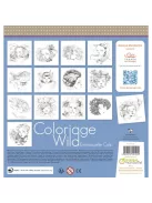 Avenue Mandarine Kreatív színezőfüzet Avenue Mandarine Wild 6 spirálos