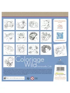   Avenue Mandarine Kreatív színezőfüzet Avenue Mandarine Wild 6 spirálos