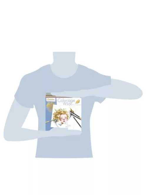 Avenue Mandarine Kreatív színezőfüzet Avenue Mandarine Wild 6 spirálos