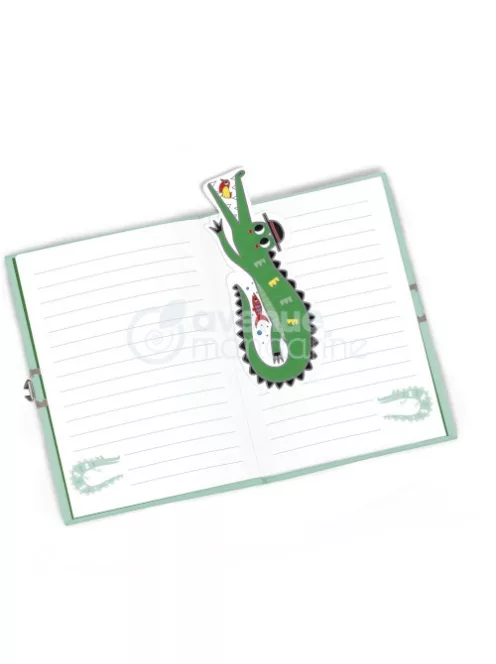 Avenue Mandarine Kreatív színező Avenue Mandarine Graffy könyvjelző Krokodil