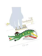 Avenue Mandarine Kreatív színező Avenue Mandarine Graffy könyvjelző Krokodil