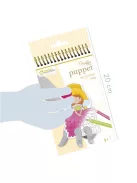 Avenue Mandarine Kreatív színező Avenue Mandarine Graffy ujjbáb Tündérek