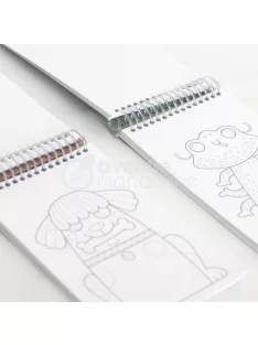   Avenue Mandarine Kreatív színező Avenue Mandarine Graffy ujjbáb Szuperhős állatok