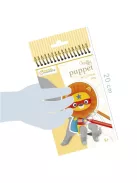 Avenue Mandarine Kreatív színező Avenue Mandarine Graffy ujjbáb Szuperhős állatok