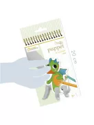 Avenue Mandarine Kreatív színező Avenue Mandarine Graffy ujjbáb Fantasztikus állatok