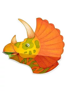   Avenue Mandarine Kreatív színezőfüzet Avenue Mandarine 3D Dinoszaurusz