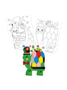   Avenue Mandarine Kreatív színezőfüzet Avenue Mandarine Graffy Teknősbéka