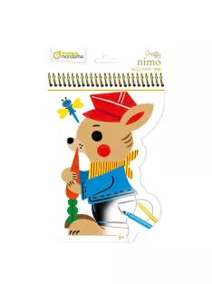   Avenue Mandarine Kreatív színezőfüzet Avenue Mandarine Graffy Nyúl