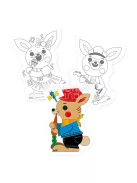 Avenue Mandarine Kreatív színezőfüzet Avenue Mandarine Graffy Nyúl