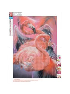   Centrum Kreatív gyémántszemes kirakó Centrum  30x40 cm, Flamingók