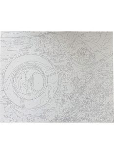   Centrum Kreatív kifestő klt. Centrum számozott, 40x50 cm, Csendélet