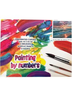   Centrum Kreatív kifestő klt. Centrum számozott, 40x50 cm, Tengerpart