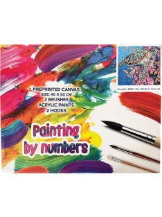   Centrum Kreatív kifestő klt. Centrum számozott, 40x50 cm, Teknősbéka