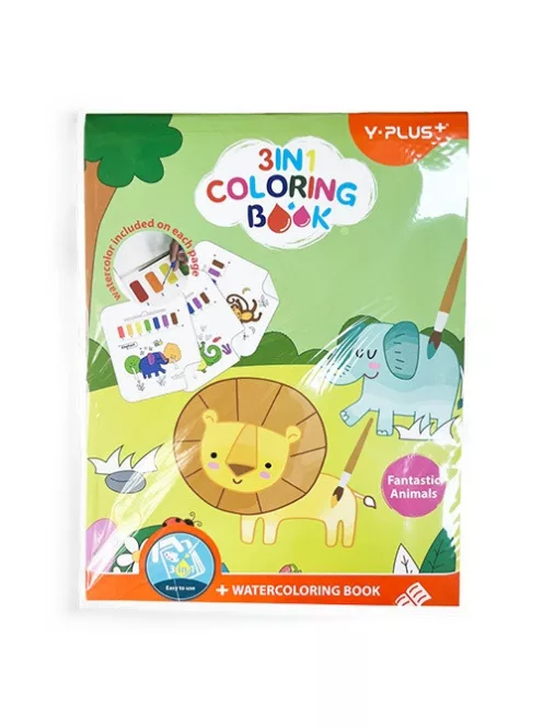 Y-Plus Kreatív kifestőkönyv Y-plus+  Fantasztikus állatok