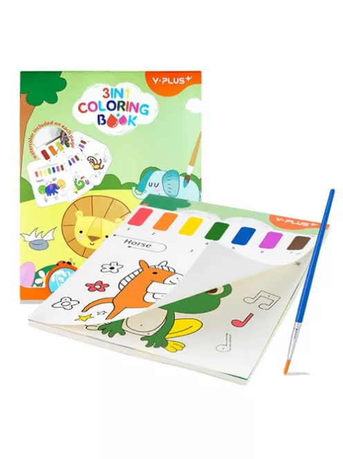 Y-Plus Kreatív kifestőkönyv Y-plus+  Fantasztikus állatok