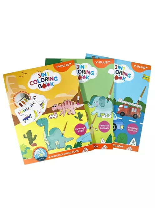 Y-Plus Kreatív kifestőkönyv Y-plus+  Fantasztikus állatok