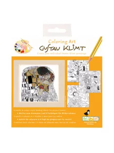   Fridolin Kreatív színezőfüzet Gustav Klimt 4 motívum, összecsukható