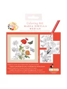 Fridolin Kreatív színezőfüzet Maria Sibylla Merian 4 motívum, összecsukható