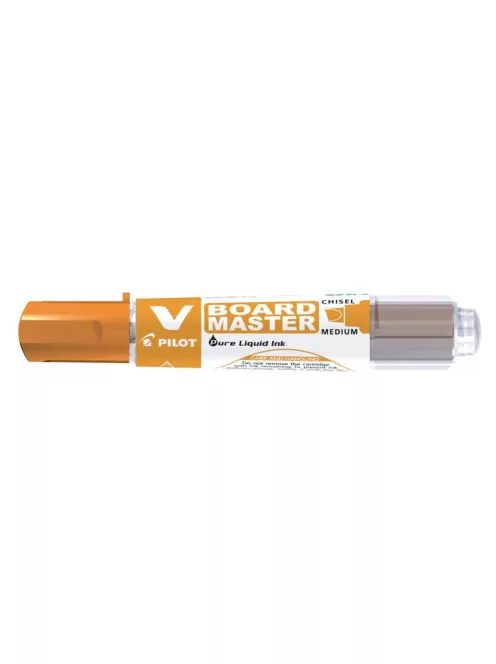 PILOT Táblamarker, 2,2-5,2 mm, vágott, PILOT "V-Board Master", narancssárga
