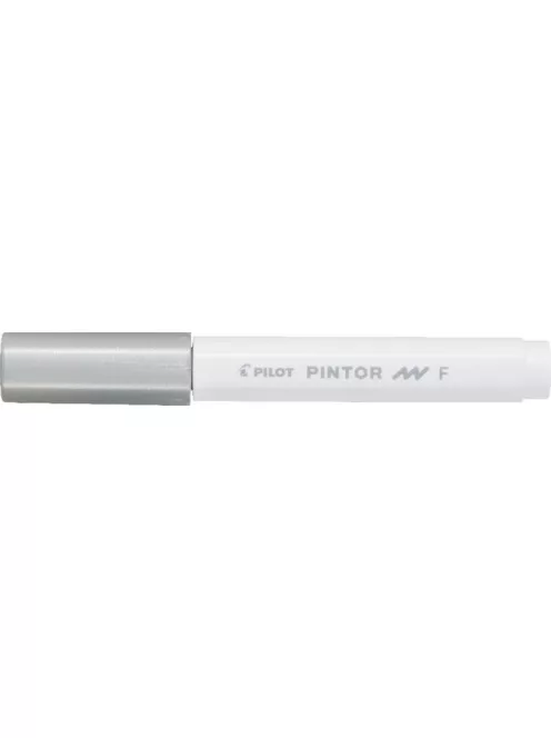 PILOT Dekormarker, 1 mm, PILOT "Pintor F", ezüst
