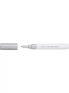 PILOT Dekormarker, 1 mm, PILOT "Pintor F", ezüst