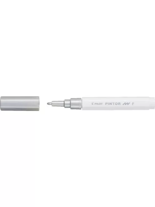 PILOT Dekormarker, 1 mm, PILOT "Pintor F", ezüst