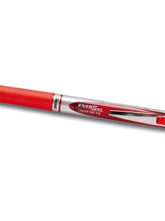   PENTEL Zseléstoll, 0,35 mm, nyomógombos, PENTEL "EnerGel BL77", piros