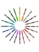 PENTEL Zseléstoll, 035 mm, nyomógombos, PENTEL "EnerGel BL77", orgona