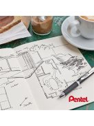 PENTEL Zseléstoll betét 0,35 mm, PENTEL "EnerGel LRP7", kék