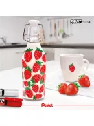 PENTEL Lakkmarker, 2 mm, kúpos, PENTEL "MMP20", fehér