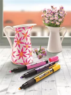   PENTEL Lakkmarker, 2 mm, kúpos, PENTEL "MMP20", fekete