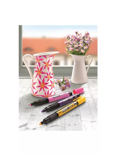 PENTEL Lakkmarker, 2 mm, kúpos, PENTEL "MMP20", fekete