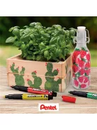 PENTEL Lakkmarker, 2 mm, kúpos, PENTEL "MMP20", piros