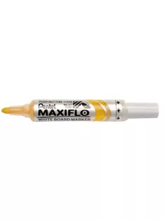   PENTEL Táblamarker, 2,5 mm, kúpos, PENTEL "Maxiflo MWL5M", sárga