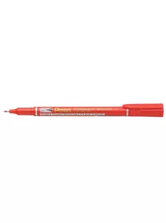   PENTEL Alkoholos marker, 0,5 mm, PENTEL "NF450", piros