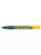 PENTEL Krétamarker, 2-4 mm, megfordítható hegy, PENTEL "SMW26", sárga