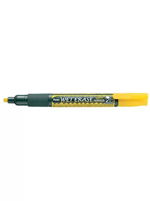 PENTEL Krétamarker, 2-4 mm, megfordítható hegy, PENTEL "SMW26", sárga