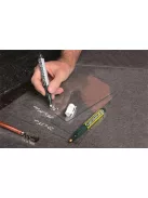 PENTEL Krétamarker, 2-4 mm, megfordítható hegy, PENTEL "SMW26", sárga