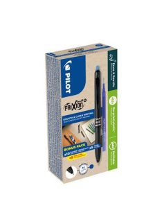   PILOT Rollertoll, 0,35 mm, törölhető, nyomógombos, PILOT "Frixion Ball Plus", kék + betét