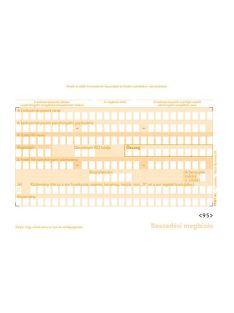   Pátria Nyomtatvány Beszedési megbízás 3 lapos garnitúra