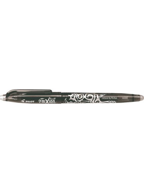 PILOT Rollertoll, 0,25 mm, törölhető, kupakos, PILOT "Frixion Ball", fekete