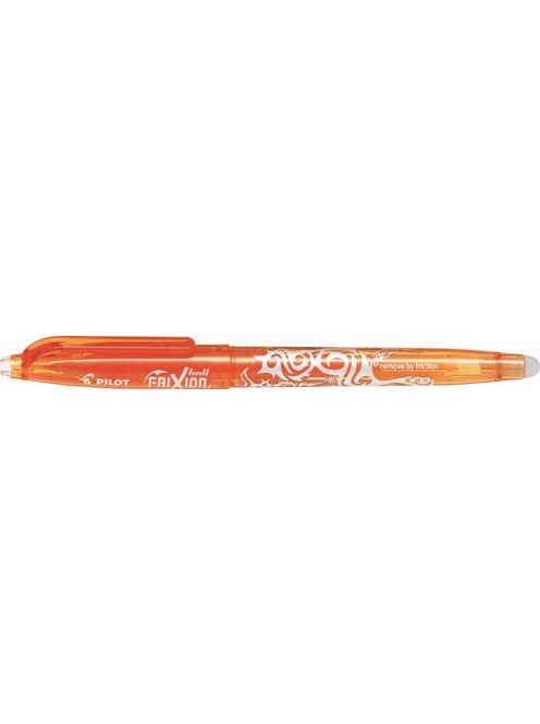 PILOT Rollertoll, 0,25 mm, törölhető, kupakos, PILOT "Frixion Ball", narancs