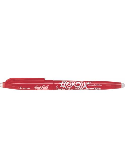 PILOT Rollertoll, 0,25 mm, törölhető, kupakos, PILOT "Frixion Ball", piros