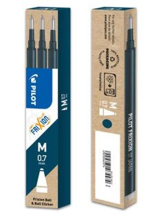   PILOT Rollertoll betét, 0,35 mm, törölhető, PILOT "Frixion Ball/Clicker", sötétkék