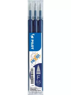   PILOT Rollertoll betét, 0,25 mm, törölhető, PILOT "Frixion Ball/Clicker", tintakék