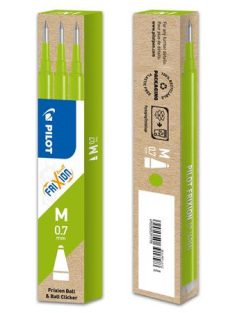   PILOT Rollertoll betét, 0,35 mm, törölhető, PILOT "Frixion Ball/Clicker", világoszöld