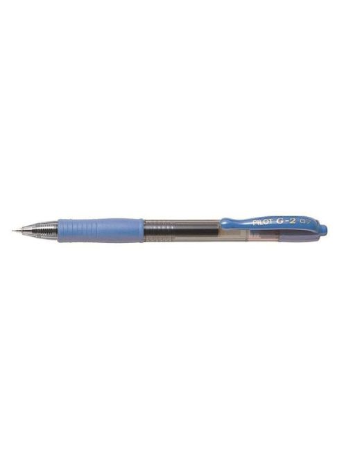 PILOT Zseléstoll, 0,32 mm, nyomógombos, PILOT "G-2", égkék