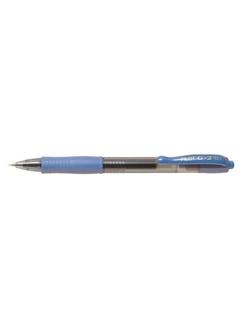 PILOT Zseléstoll, 0,32 mm, nyomógombos, PILOT "G-2", égkék
